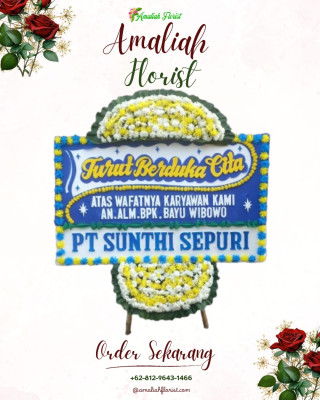 Papan Bunga Duka di Tanamodindi