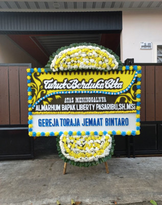 Papan Bunga Duka di Tanamodindi